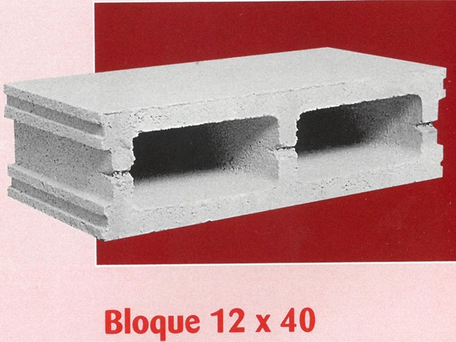 Bloque 12 x 40