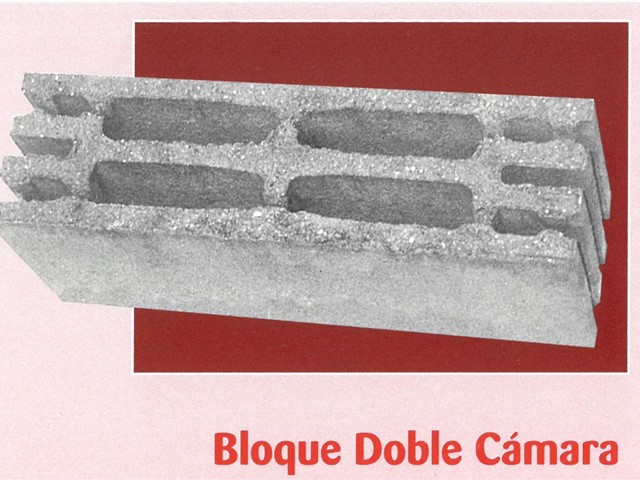 Bloque doble cámara